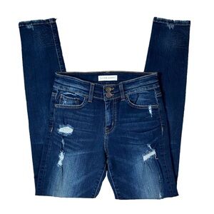 Flying Monkey Distressed High Rise Skinny Jeans